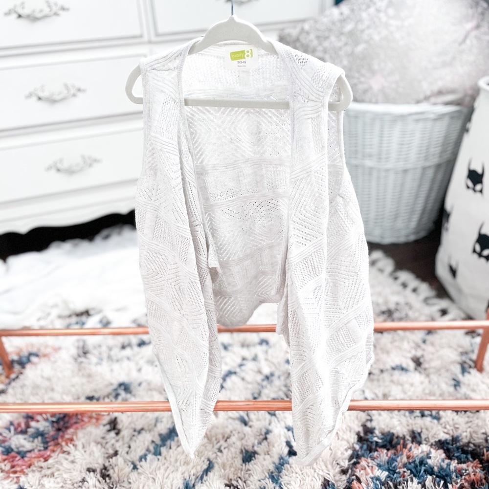 5-6Y Girls Trendy Knit Vest